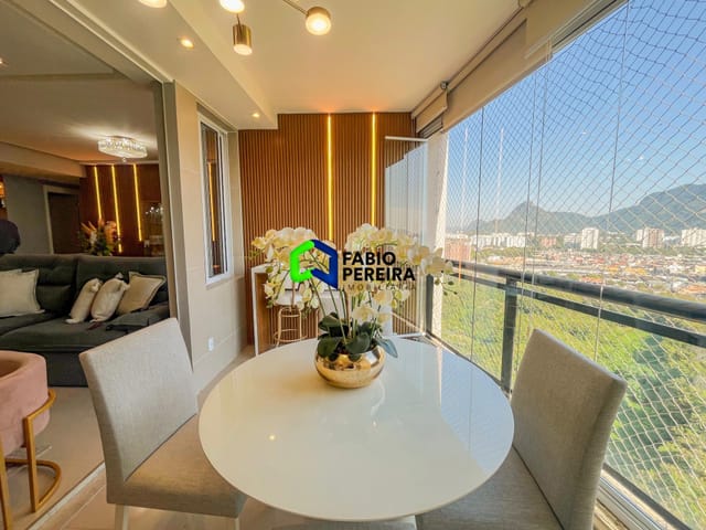 Apartamento com 144m² 3 quartos e 4 banheiros, à venda, no bairro Barra Olímpica em Rio de Janeiro