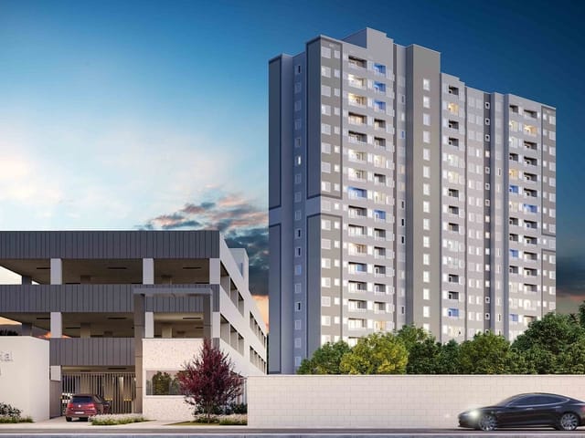 Apartamento com 46m² 2 quartos e 1 banheiro, à venda, no bairro Havaí em Belo Horizonte