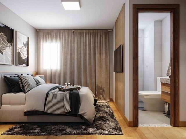 Apartamento com 46m² 2 quartos e 1 banheiro, à venda, no bairro Havaí em Belo Horizonte