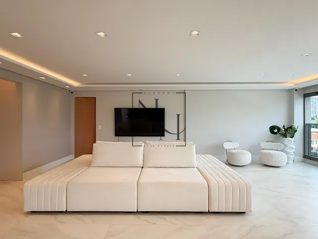 Apartamento com 168m² 2 quartos e 4 banheiros, à venda, no bairro Campo Belo em São Paulo