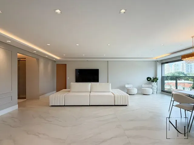 Apartamento com 168m² 2 quartos e 4 banheiros, à venda, no bairro Campo Belo em São Paulo