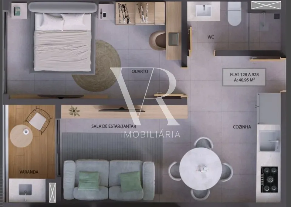 Apartamento, 1 quarto, 40 m² - Foto 27