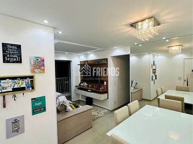 Apartamento com 59m² 2 quartos e 1 banheiro, à venda, no bairro Fazenda Aricanduva em São Paulo