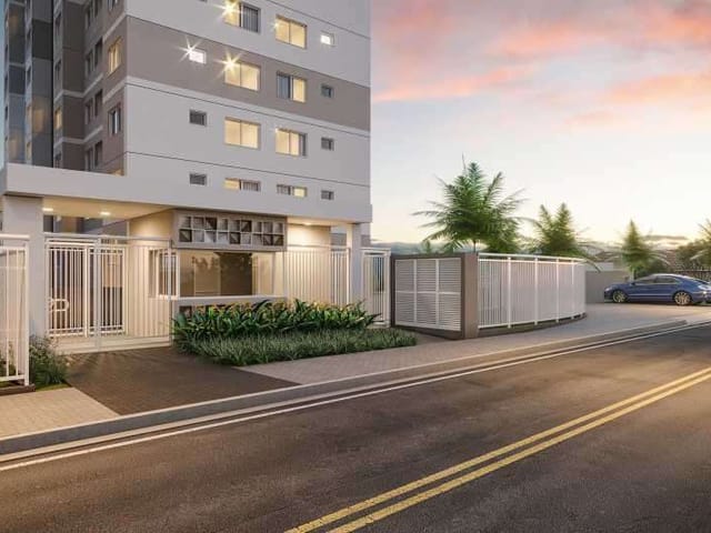 Apartamento 2 quartos e 1 banheiro, à venda, no bairro Vila Cintra em Mogi das Cruzes