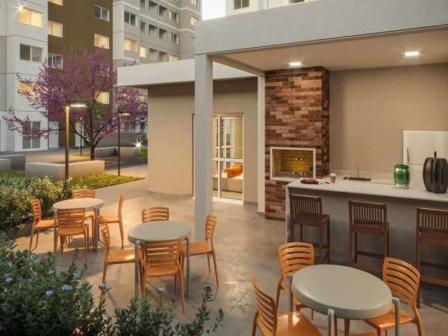 Apartamento 2 quartos e 1 banheiro, à venda, no bairro Vila Cintra em Mogi das Cruzes