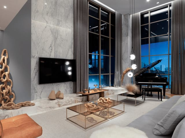 Foto do Apartamento - Apartamento no Ed. WAVE à venda na PLANTA, na Nova Prochett, Londrina, PR | EVIDÊNCIA Imóveis