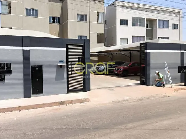 Apartamento com 58m² 2 quartos e 1 banheiro, à venda, no bairro Parque Lago em Formosa