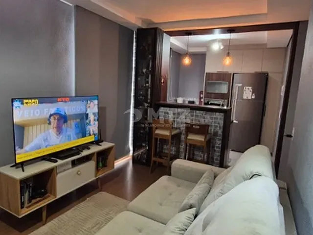 Apartamento 2 quartos e 1 banheiro, à venda, no bairro Jardim Palos Verdes em Botucatu