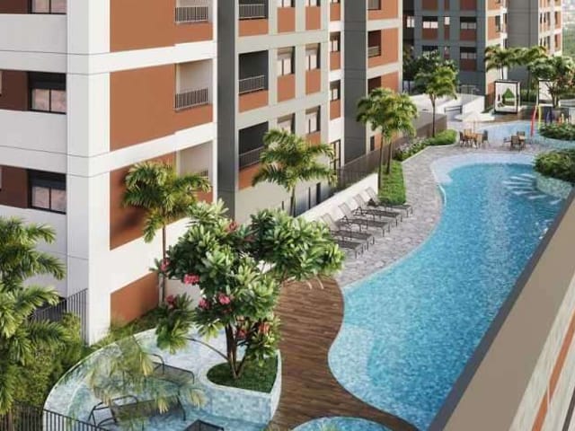 Apartamento 2 quartos e 1 banheiro, à venda, no bairro Vila Mogilar em Mogi das Cruzes
