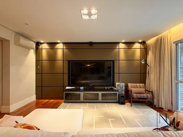 Apartamento com 240m² 4 quartos e 5 banheiros, à venda, no bairro Brooklin em São Paulo