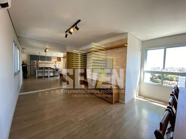 Apartamento com 70m² 2 quartos e 3 banheiros, para alugar, no bairro Vila Leme da Silva em Bauru