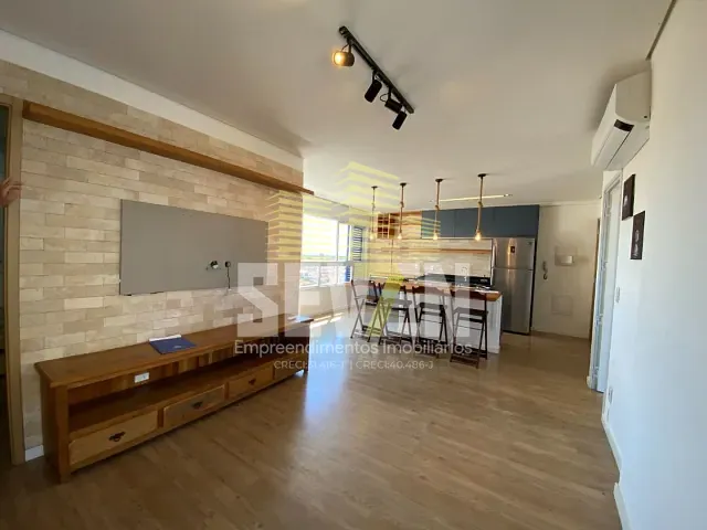 Apartamento com 70m² 2 quartos e 3 banheiros, para alugar, no bairro Vila Leme da Silva em Bauru