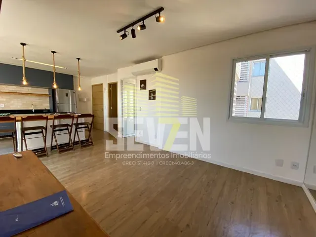 Apartamento com 70m² 2 quartos e 3 banheiros, para alugar, no bairro Vila Leme da Silva em Bauru