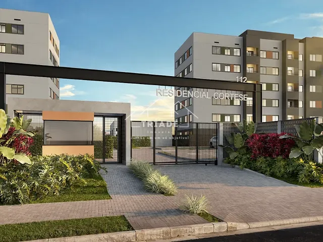 Apartamento 2 quartos e 2 banheiros, à venda, no bairro Cidade Industrial em Curitiba