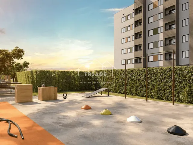 Apartamento 2 quartos e 2 banheiros, à venda, no bairro Cidade Industrial em Curitiba