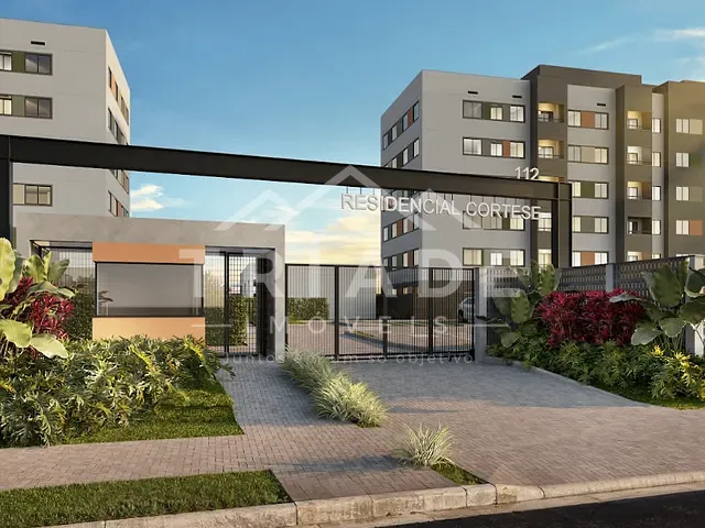 Apartamento 2 quartos e 2 banheiros, à venda, no bairro Cidade Industrial em Curitiba