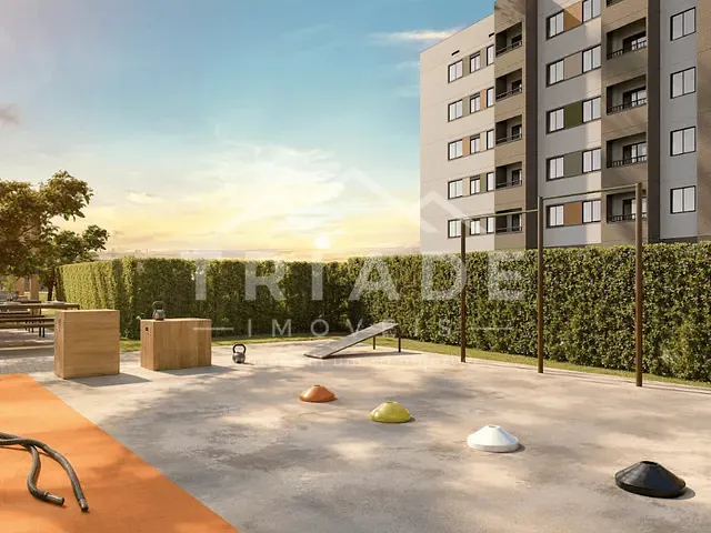 Apartamento 2 quartos e 2 banheiros, à venda, no bairro Cidade Industrial em Curitiba