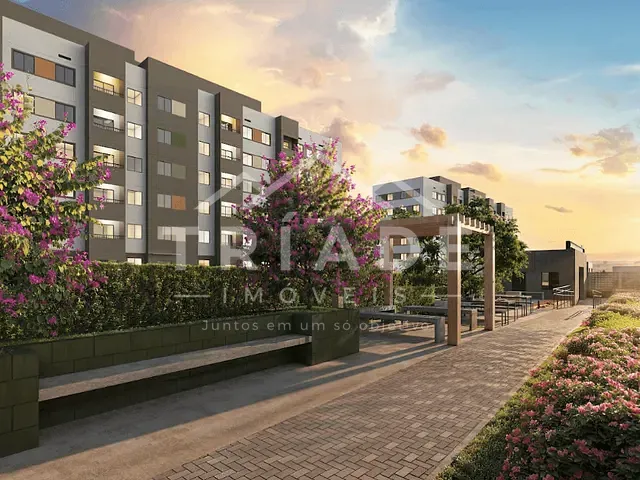 Apartamento 2 quartos e 2 banheiros, à venda, no bairro Cidade Industrial em Curitiba
