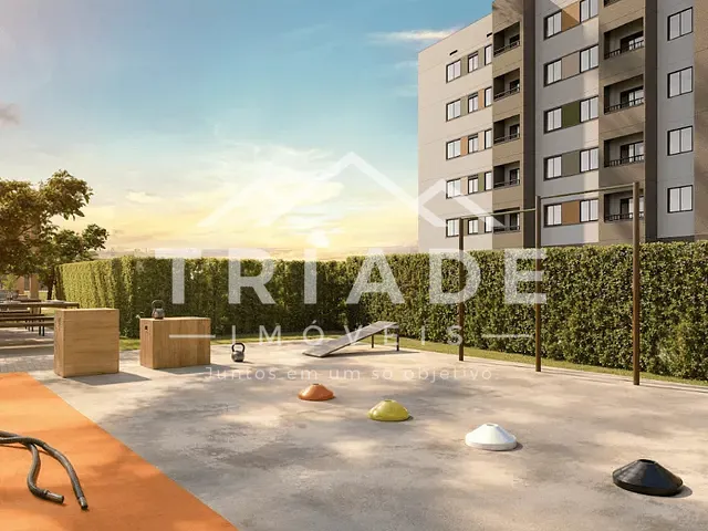 Apartamento 2 quartos e 2 banheiros, à venda, no bairro Cidade Industrial em Curitiba