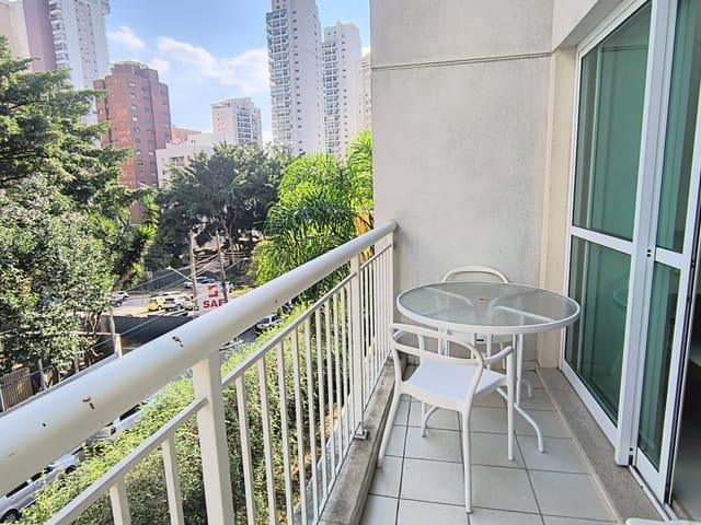 Apartamento com 73m² 1 quarto e 2 banheiros, para alugar, no bairro Vila Nova Conceição em São Paulo