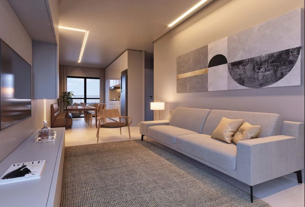 Apartamento, 2 quartos, 58 m² - Foto 1