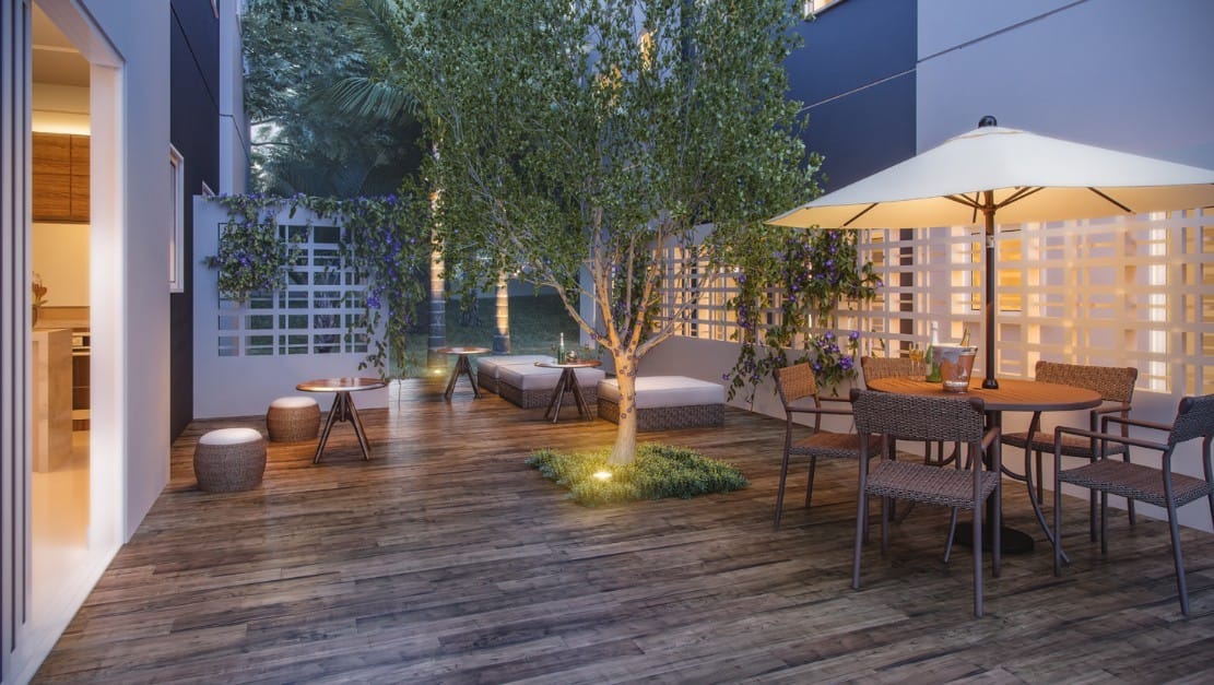 Perspectiva do Apartamento - Apartamento 2 Dormitórios 56m² à venda R$ 295.000,00 - Condomínio Golden Park Eco Vida - Jardim Portão Vermelho/Itapark -  Vargem Grande Paulista/SP | Casa Husti Imóveis