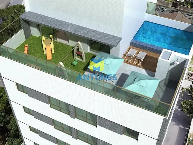 Apartamento com 34m² 1 quarto e 1 banheiro, à venda, no bairro Boa Viagem em Recife