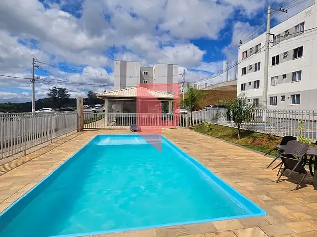 Apartamento 2 quartos e 1 banheiro, à venda, no bairro Serra Dourada em Vespasiano
