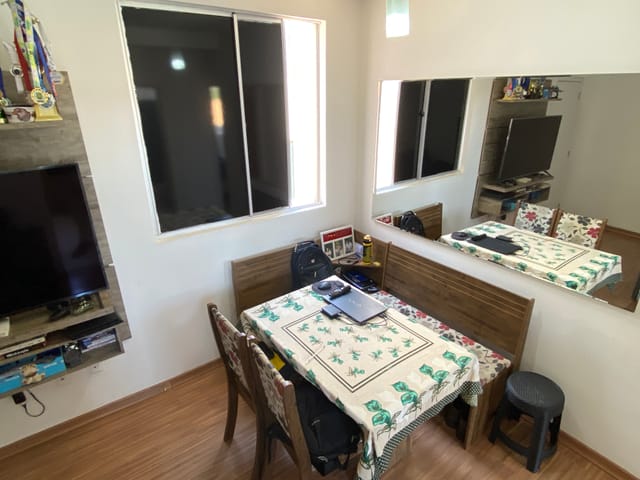 Apartamento 2 quartos e 1 banheiro, à venda, no bairro Rosimeire (Justinópolis) em Ribeirão das Neves
