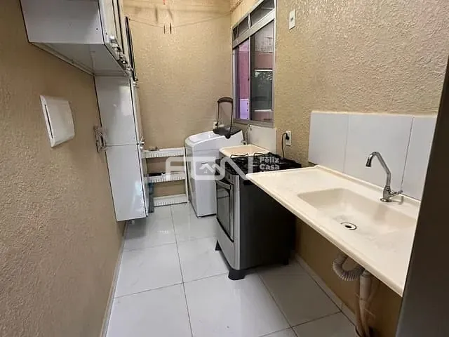 Apartamento 2 quartos e 1 banheiro, para alugar, no bairro Industrial em Camaçari