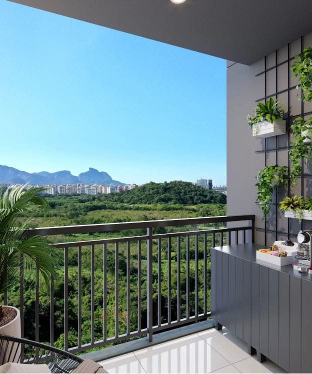 Apartamento com 45m² 2 quartos e 1 banheiro, à venda, no bairro Jacarepaguá em Rio de Janeiro