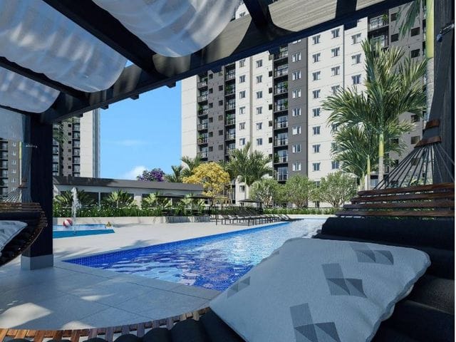 Apartamento com 45m² 2 quartos e 1 banheiro, à venda, no bairro Jacarepaguá em Rio de Janeiro