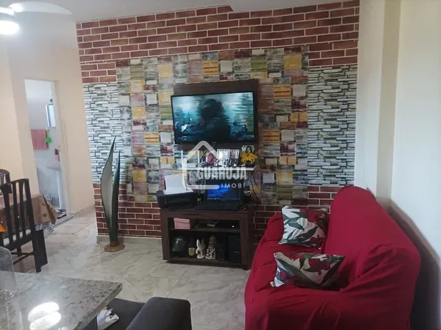 Apartamento 2 quartos e 1 banheiro, à venda, no bairro Jardim dos Pássaros em Guarujá