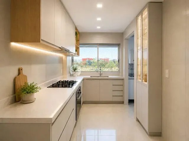 Apartamento com 97m² 3 quartos e 2 banheiros, para alugar, no bairro Setor Sudoeste em Brasília
