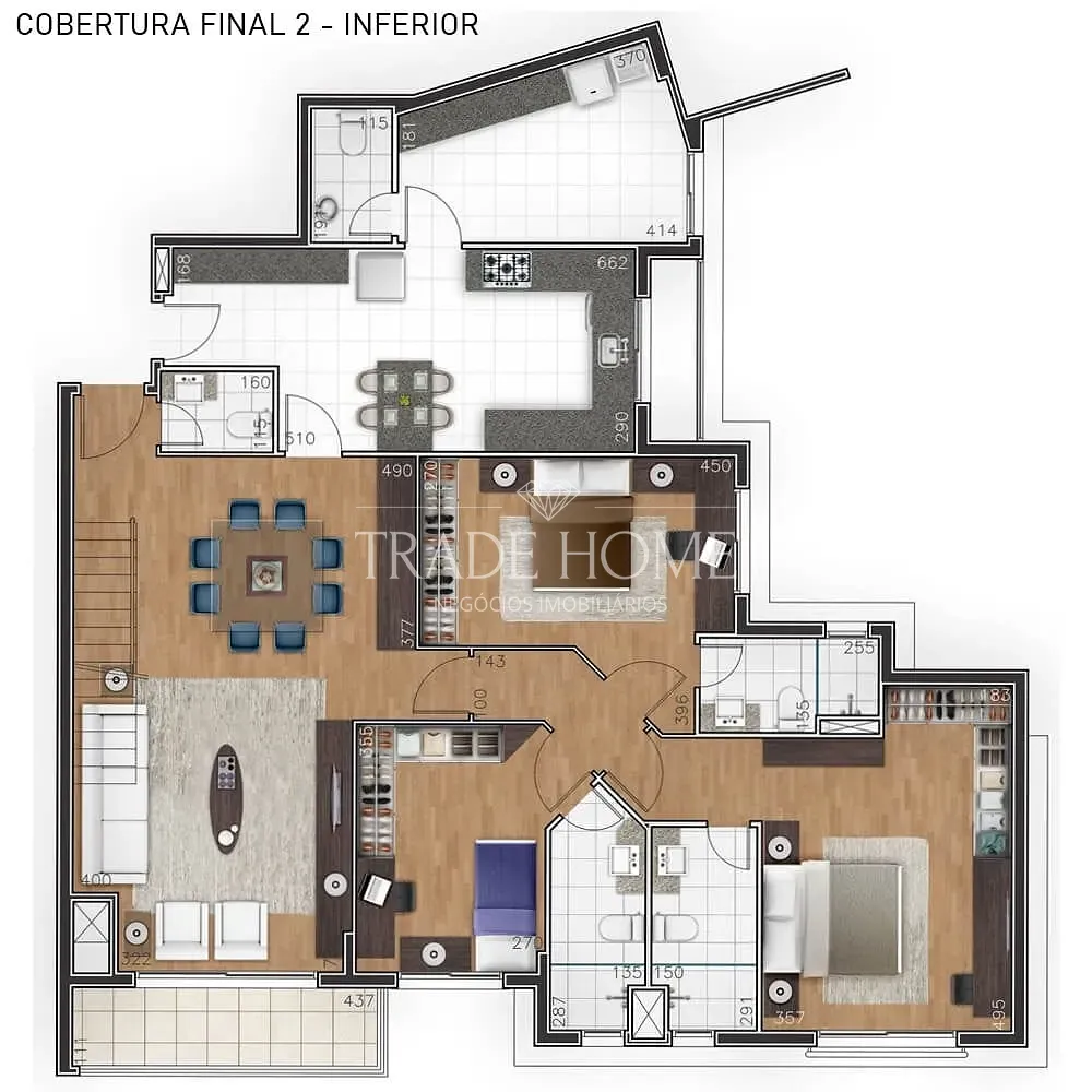 Apartamento, 3 quartos, 144 m² - Foto 9