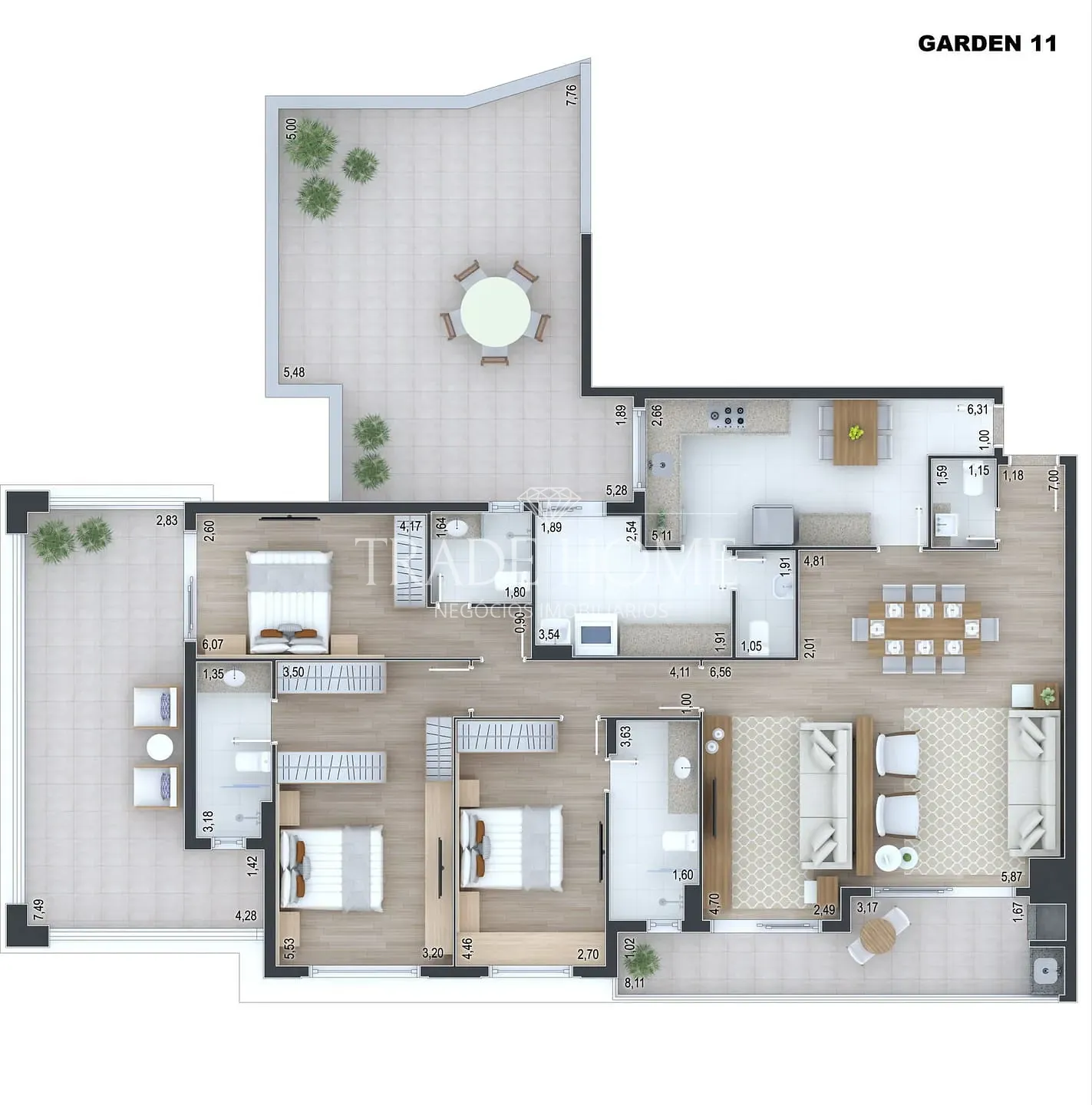 Apartamento, 3 quartos, 144 m² - Foto 22