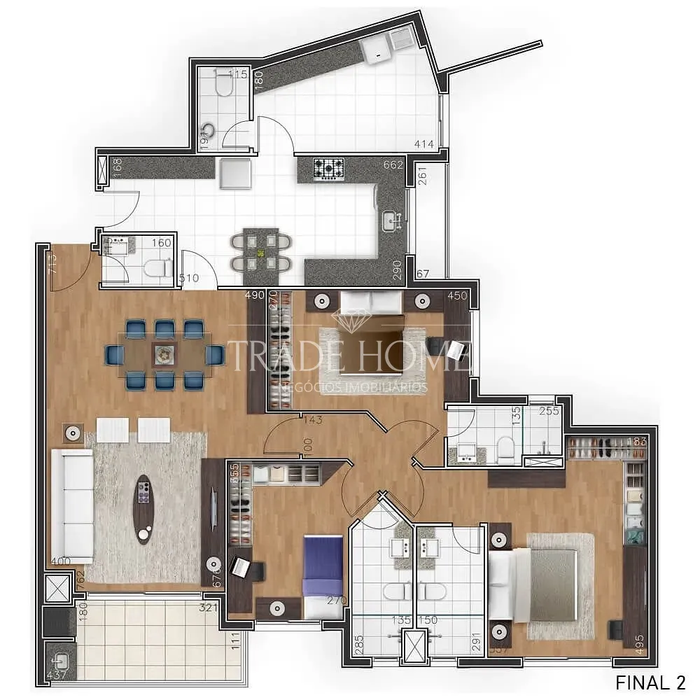 Apartamento, 3 quartos, 144 m² - Foto 14