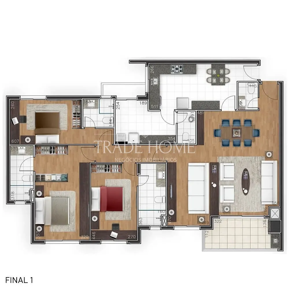 Apartamento, 3 quartos, 144 m² - Foto 13