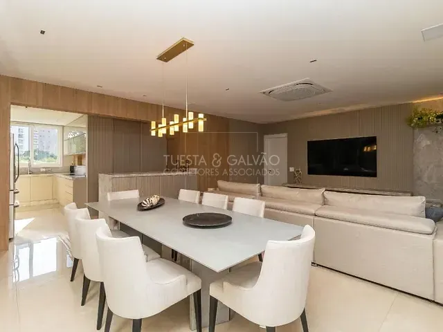 Apartamento com 160m² 3 quartos e 4 banheiros, à venda, no bairro Campo Comprido em Curitiba