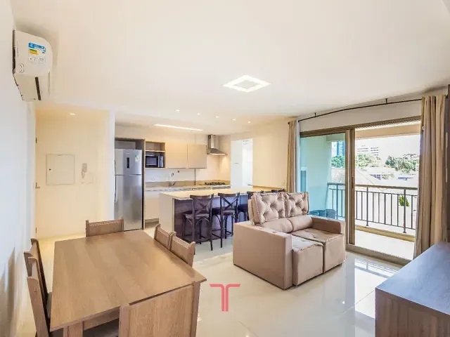 Apartamento com 127m² 2 quartos e 3 banheiros, à venda, no bairro Batel em Curitiba