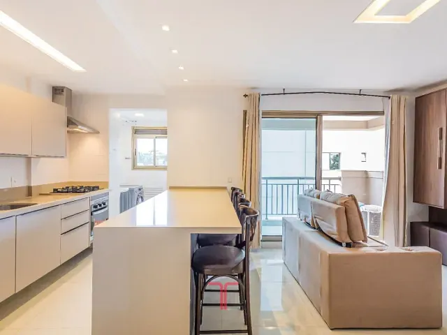 Apartamento com 127m² 2 quartos e 3 banheiros, à venda, no bairro Batel em Curitiba