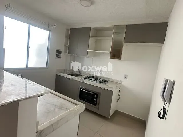 Apartamento 2 quartos e 1 banheiro, para alugar, no bairro Jardim Belo Horizonte em Aparecida de Goiânia