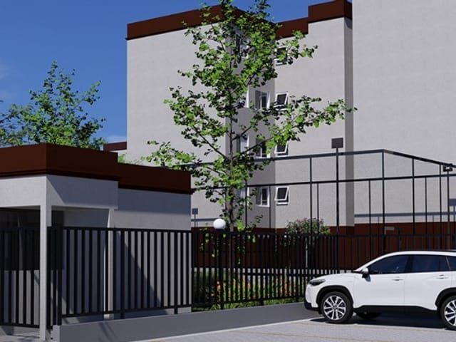 Apartamento 2 quartos e 1 banheiro, à venda, no bairro Botujuru em Mogi das Cruzes