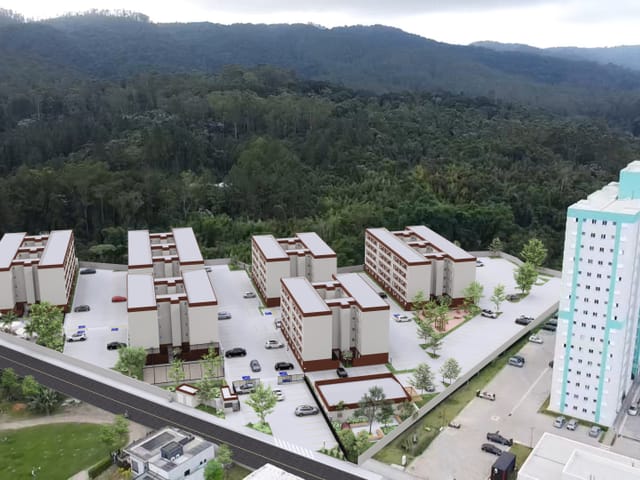 Apartamento 2 quartos e 1 banheiro, à venda, no bairro Botujuru em Mogi das Cruzes