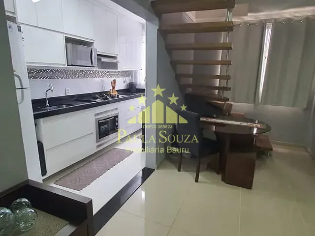 Cobertura / Penthouse 2 quartos e 3 banheiros, à venda, no bairro Jardim Carvalho em Bauru