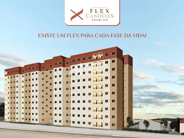 Apartamento 2 quartos e 1 banheiro, à venda, no bairro Candeias em Vitória da Conquista