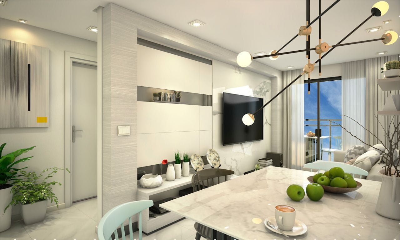 Perspectiva do Apartamento - Lindo Apto com Alto Padrão de Acabamento | RESOLVE IMOVEIS LTDA