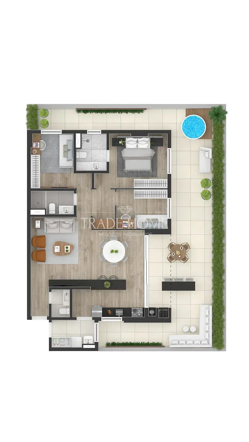 Apartamento, 3 quartos, 106 m² - Foto 73