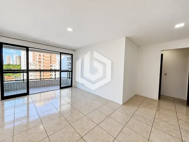 Apartamento com 110m² 3 quartos e 3 banheiros, para alugar, no bairro Tamarineira em Recife