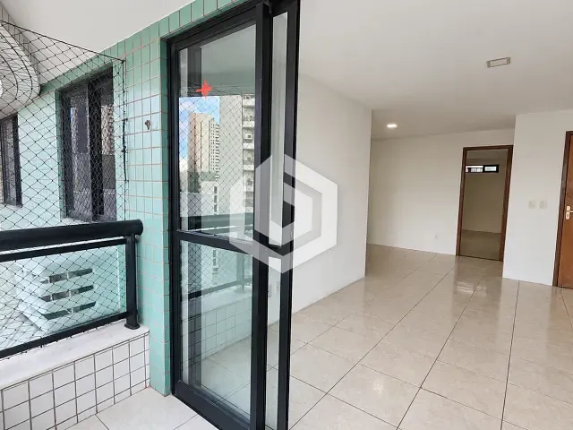 Apartamento com 110m² 3 quartos e 3 banheiros, para alugar, no bairro Tamarineira em Recife